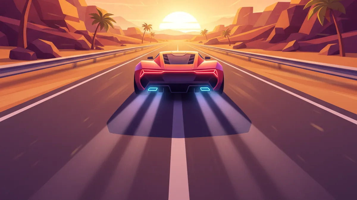 Neon Circuit Dash